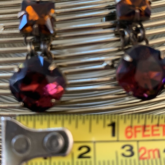 SORRELLI Pierced Earrings Antique Gold Brass - Picture 7 of 9